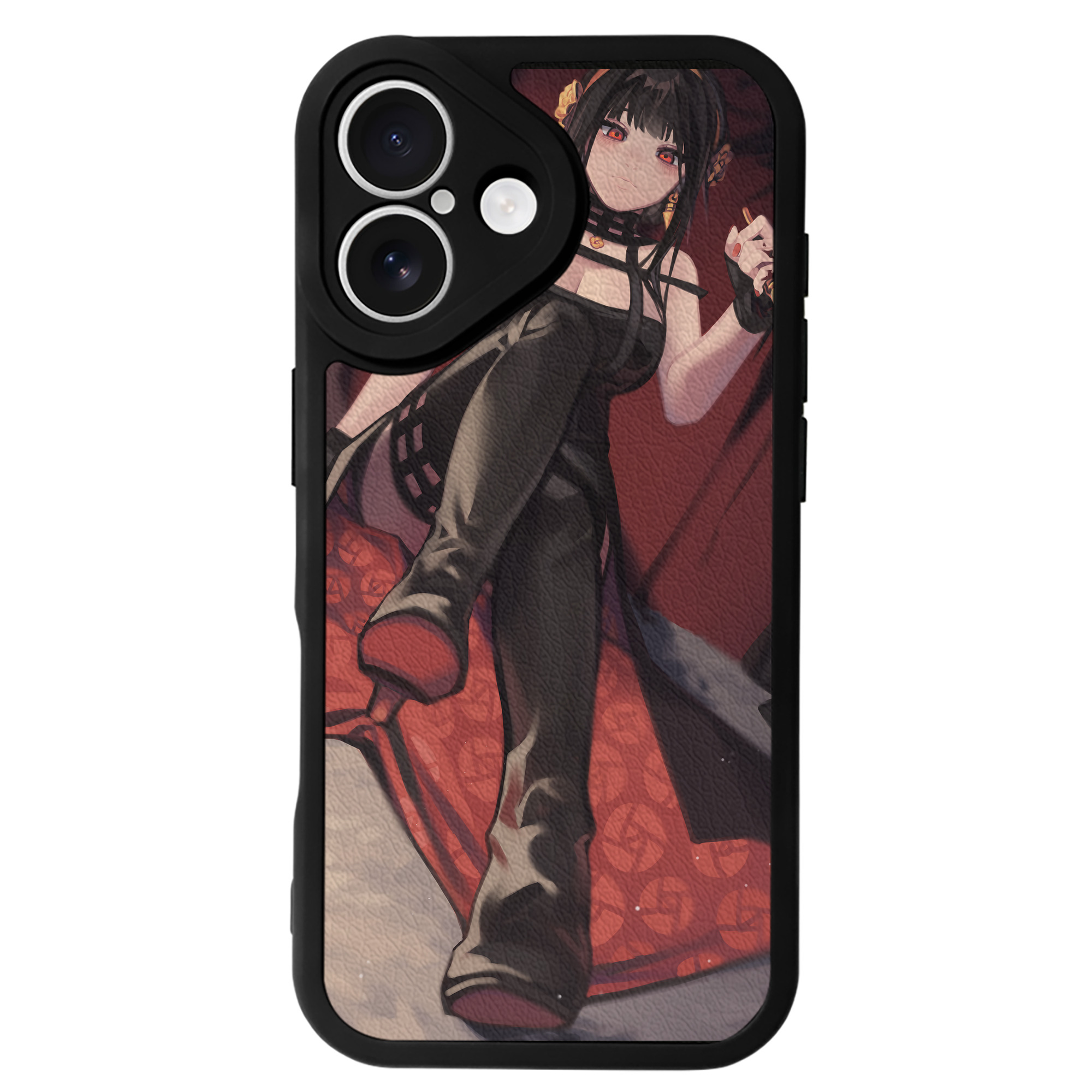 （画像用） SPY×FAMILY间谍家家酒 【iPhone 16シリーズ対応】シリコンスマホケース（レザー調） 材質：シリコン